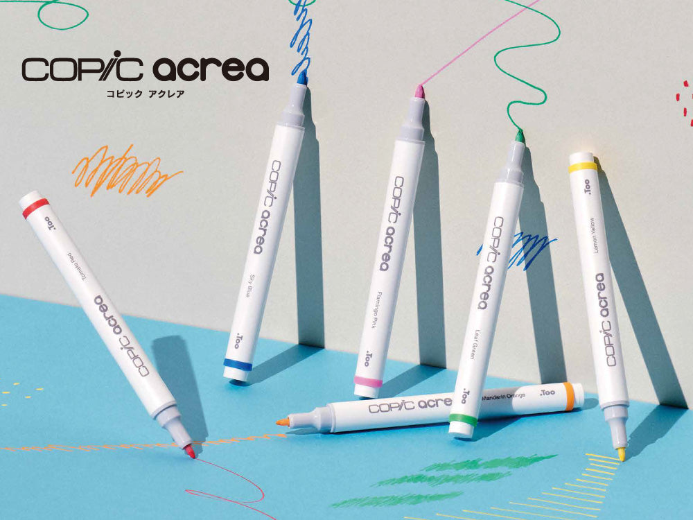 【.Too】【新商品】コピック アクレア 24色 単品