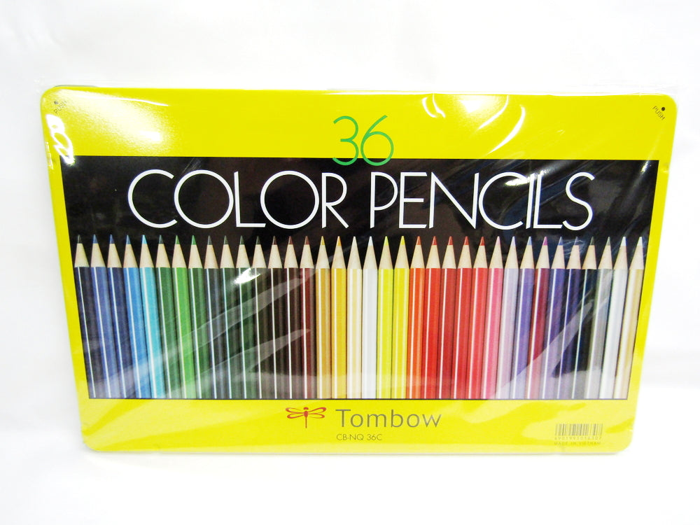 トンボ鉛筆 色鉛筆 COLOR PENCILS 36色 - アート用品