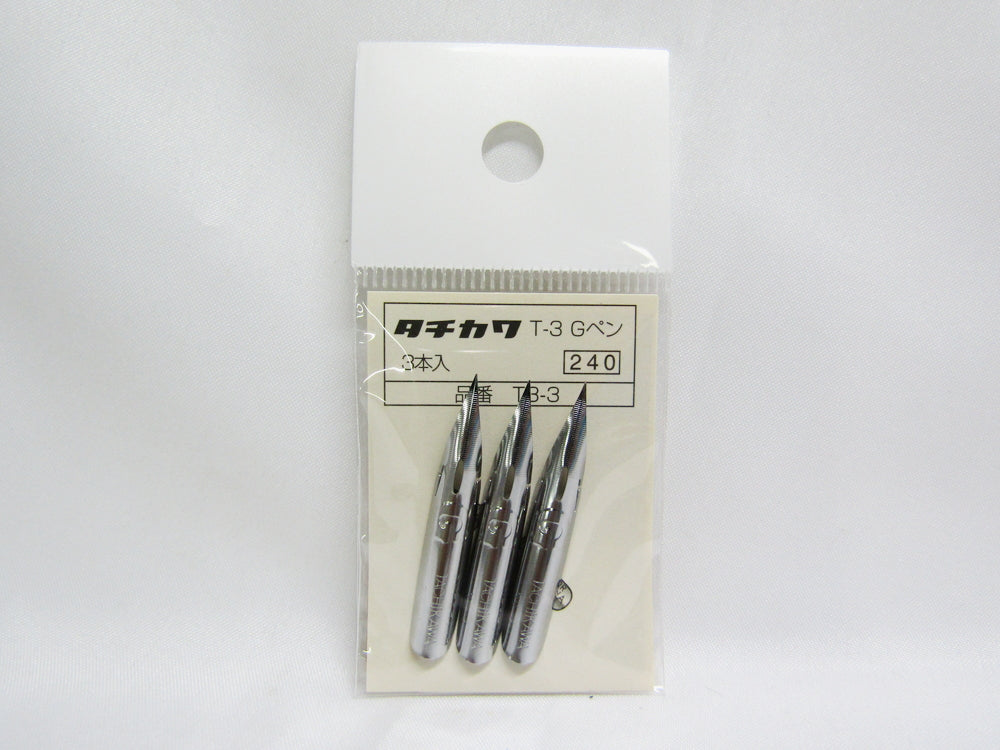 【Too】コミックペン ペン先 T-3Gペン 3本入 T3-3