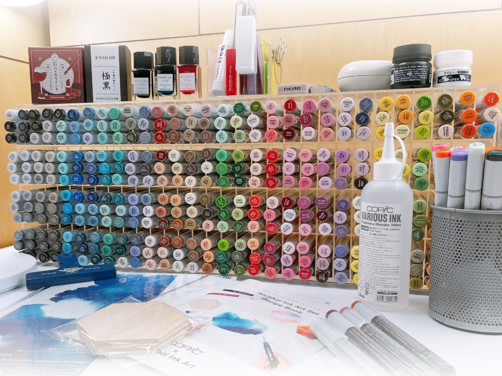 Too】コピック インク 全色 358色セット ケース付き