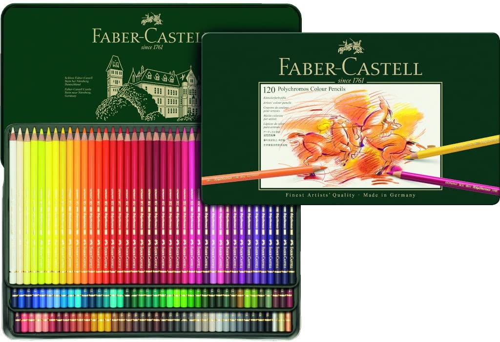 120 Artist Colored Pencils Set,Art Coloring Pencil Kit with