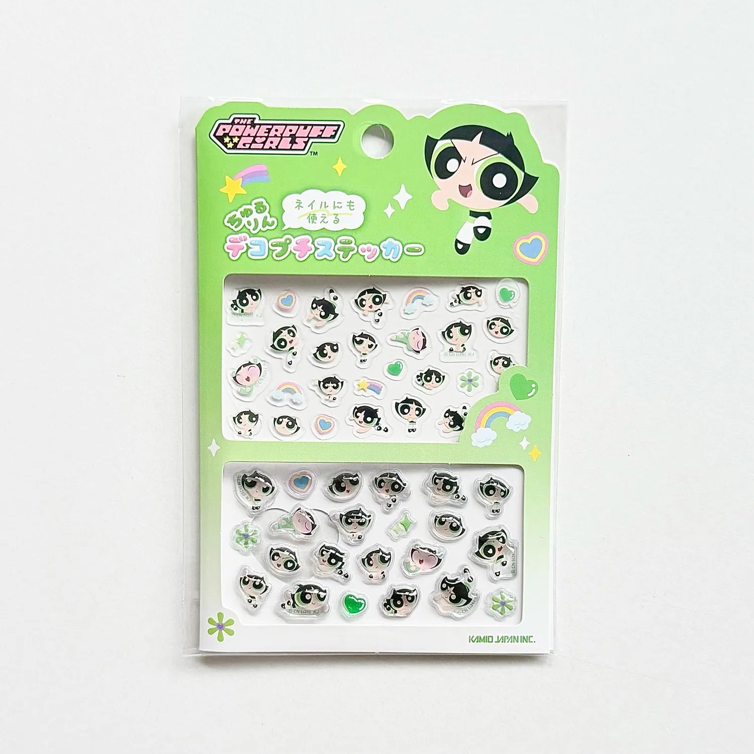 カミオジャパン  パワーパフガールズ ちゅるりんデコプチステッカー BUTTERCUP  308191