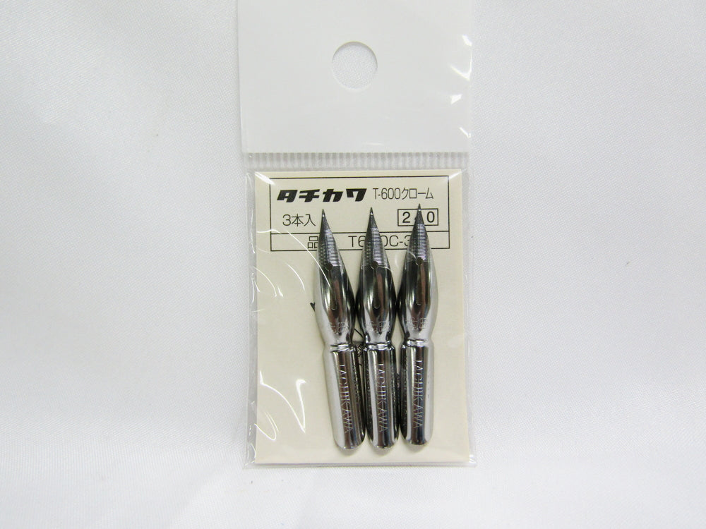 [Too] Comic pen nib T600 chrome 3 pieces T600C-3