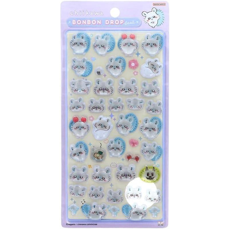 【サンスター文具】ボンボンドロップシール　ちいかわ　モモンガ