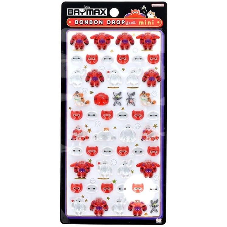 【サンスター文具】ボンボンドロップシール　ミニ　ベイマックスパワー
