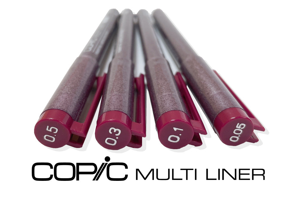 [Too] Copic Multiliner Wine 0.05mm 0.1mm 0.3mm 0.5mm