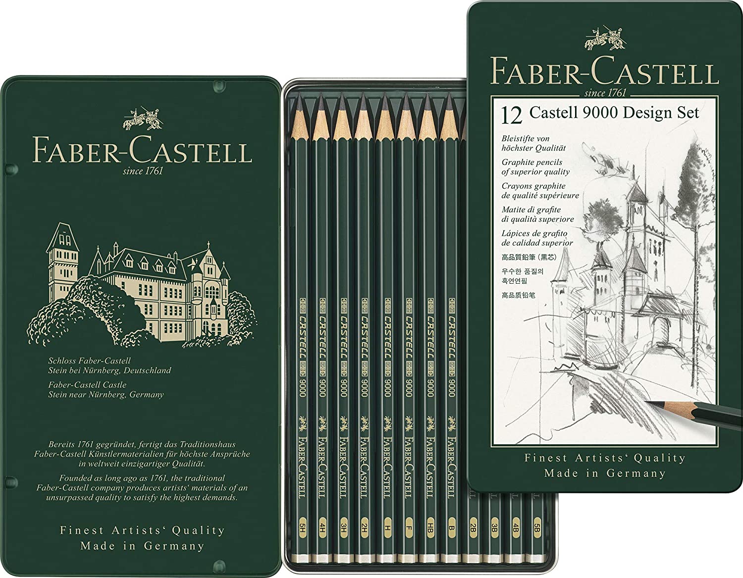 [FABER-CSTE] Castel 9000 pencil design set 119064