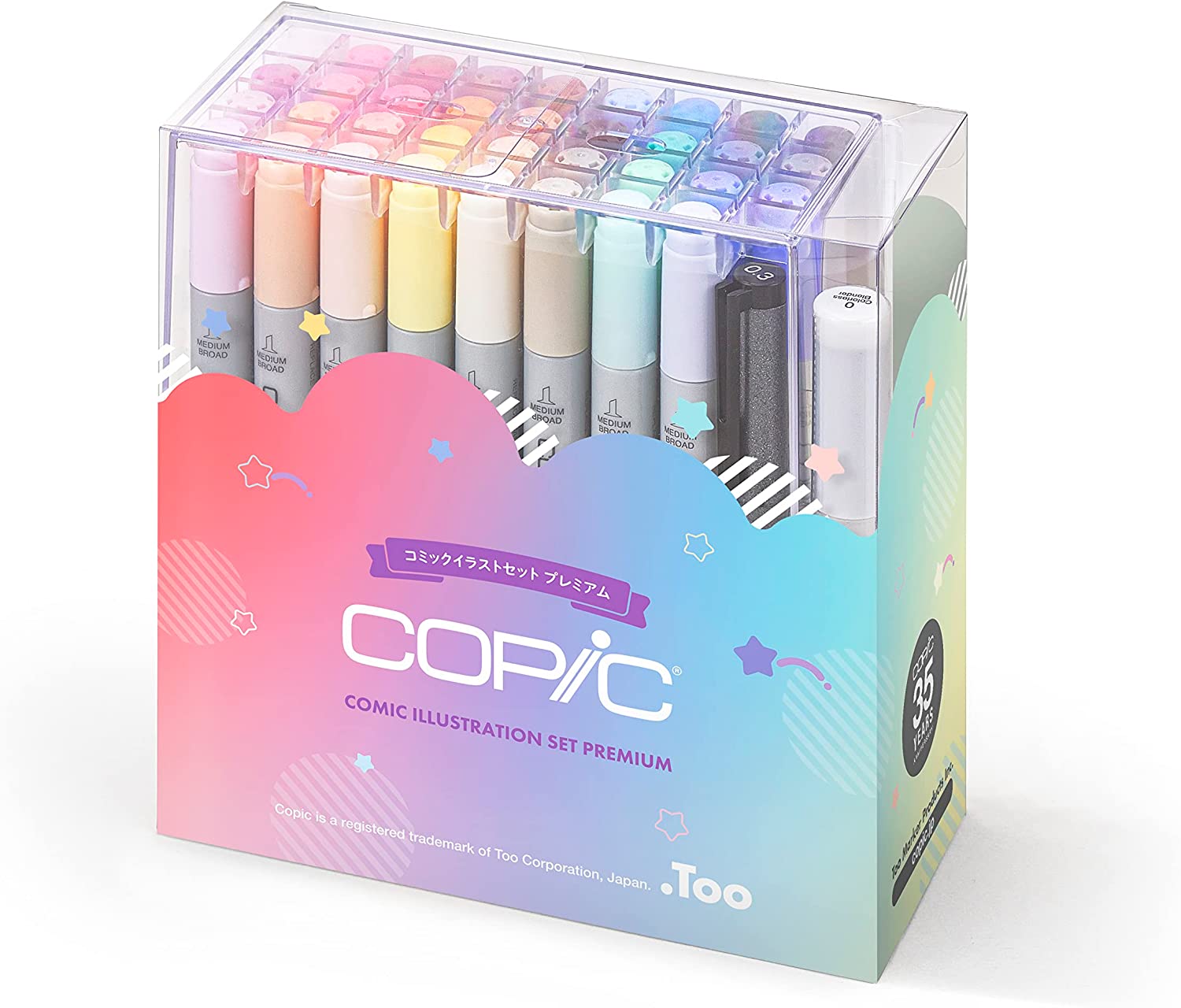 [Too] [Free Christmas Wrapping] Copic Ciao Comic Illustration Set Premium