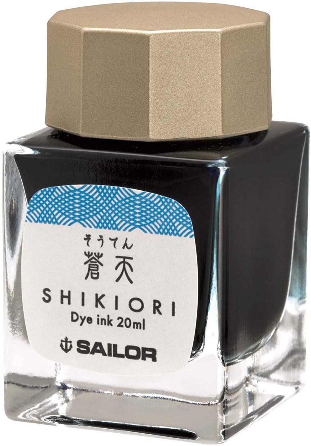 [Sailor Fountain Pen] SHIKIORI -Shiki Ori- Izayoi no Yume Water-based Dye 20m 13-1008- 205 Blue Sky