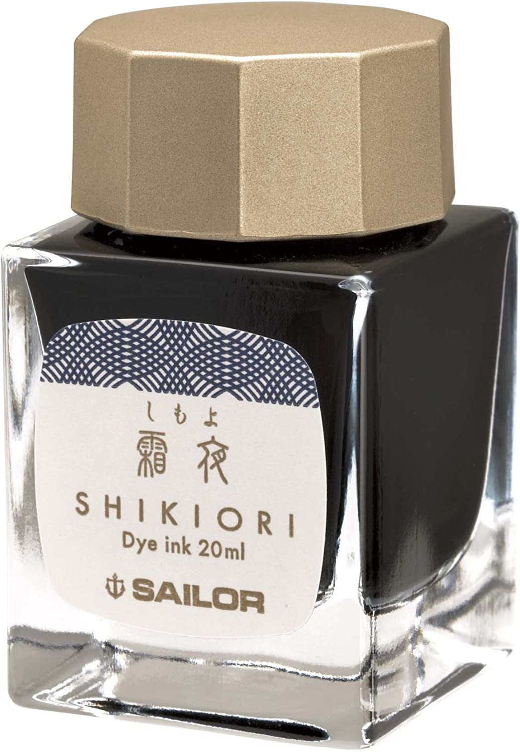 [Sailor Fountain Pen] SHIKIORI -Shiki Ori- Moonlit Night Water Surface Water-based Dye 20m 13-1008- 220 Frosty Night