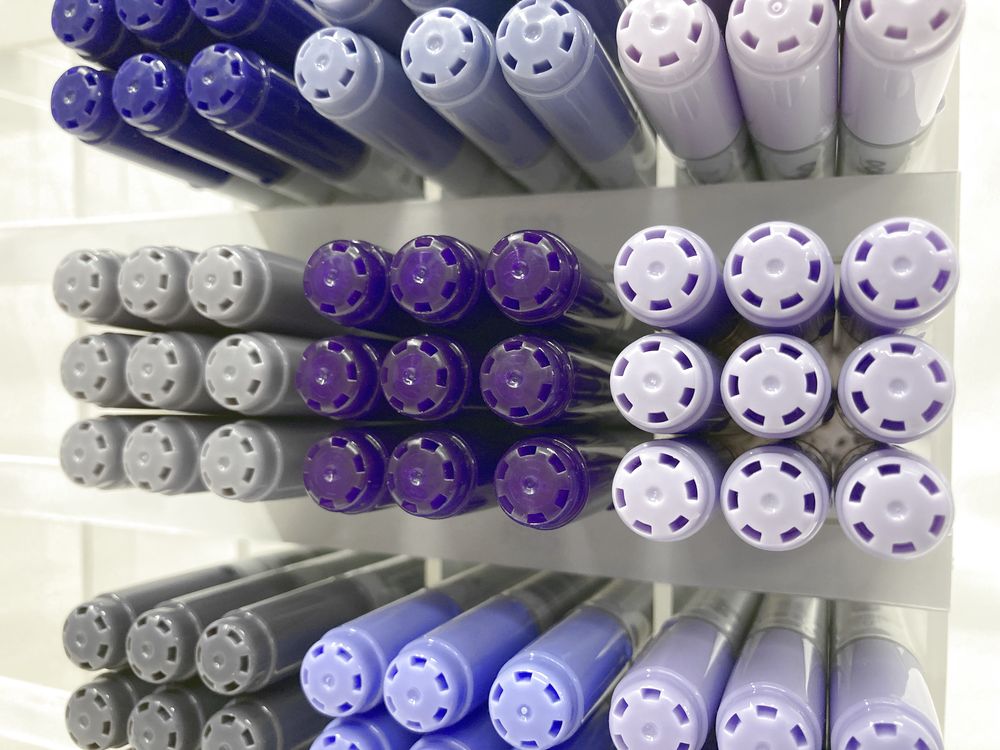 [Too] [Color selection formula] Copic Ciao single color BV blue purple type can be selected