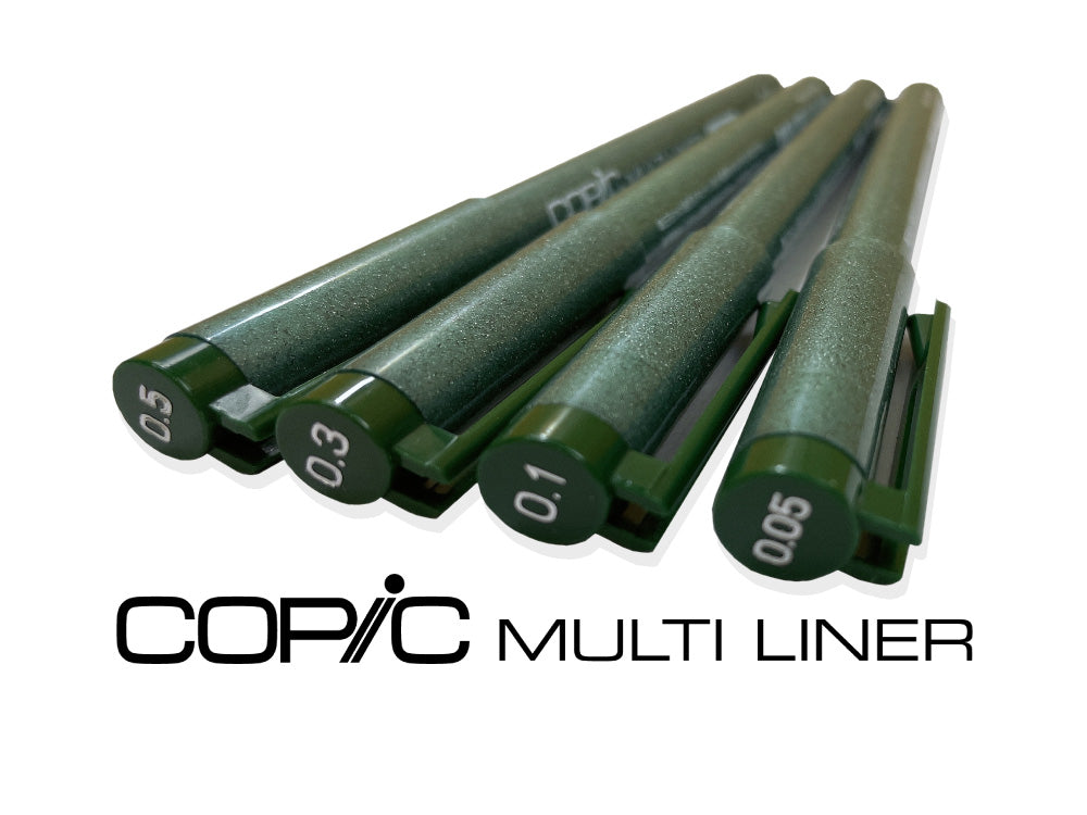 [Too] Copic Multiliner 0.05mm Single Item Olive MO0.05